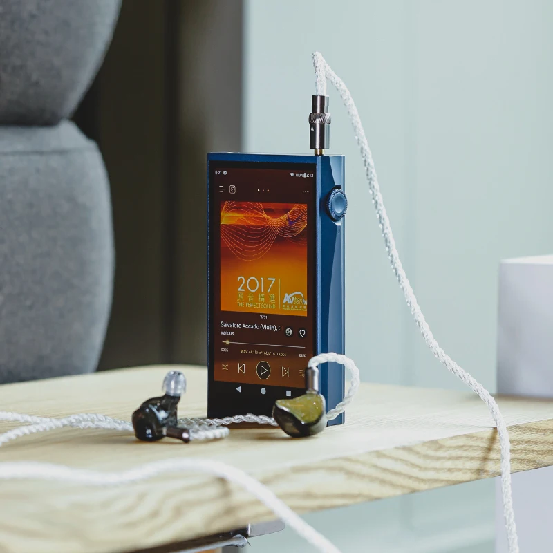 SHANLING M7T Tragbarer Android 13-Player DAC AMP Referenzgeräusch Dual AKM AK4498EX AK4191 Hi-Res Audio Zwei-Wege-Bluetooth LDAC