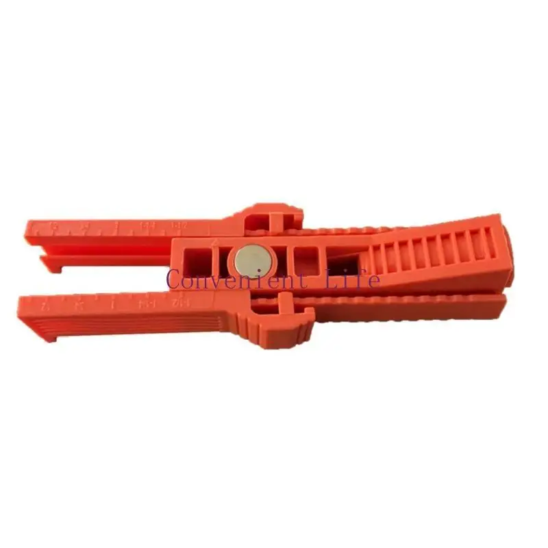 L1EE المغناطيسي النجارة ثقب مائل ثلاثة في واحد اللكم محدد لوحة وتد مستديرة النجارة تحديد المواقع ثقب فتاحة #4