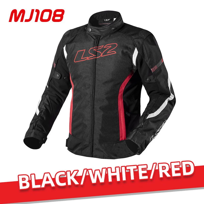 LS2 MJ108 motorcycle jacket Men's motorcycle jacket Motorcycle racing anti-fall warm and waterproof