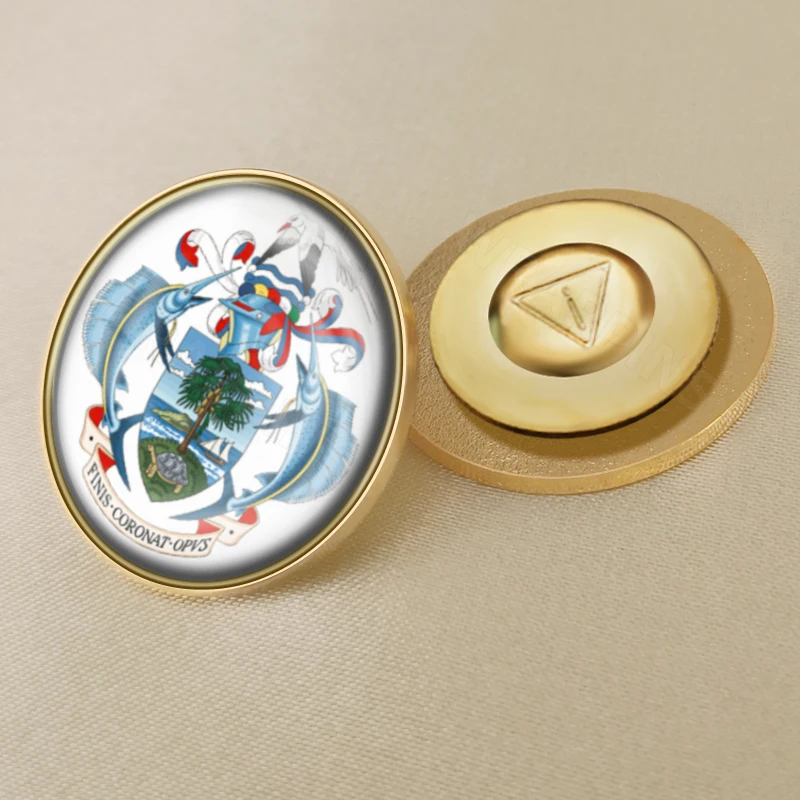 Seychelles Flag Lapel Pins Badges