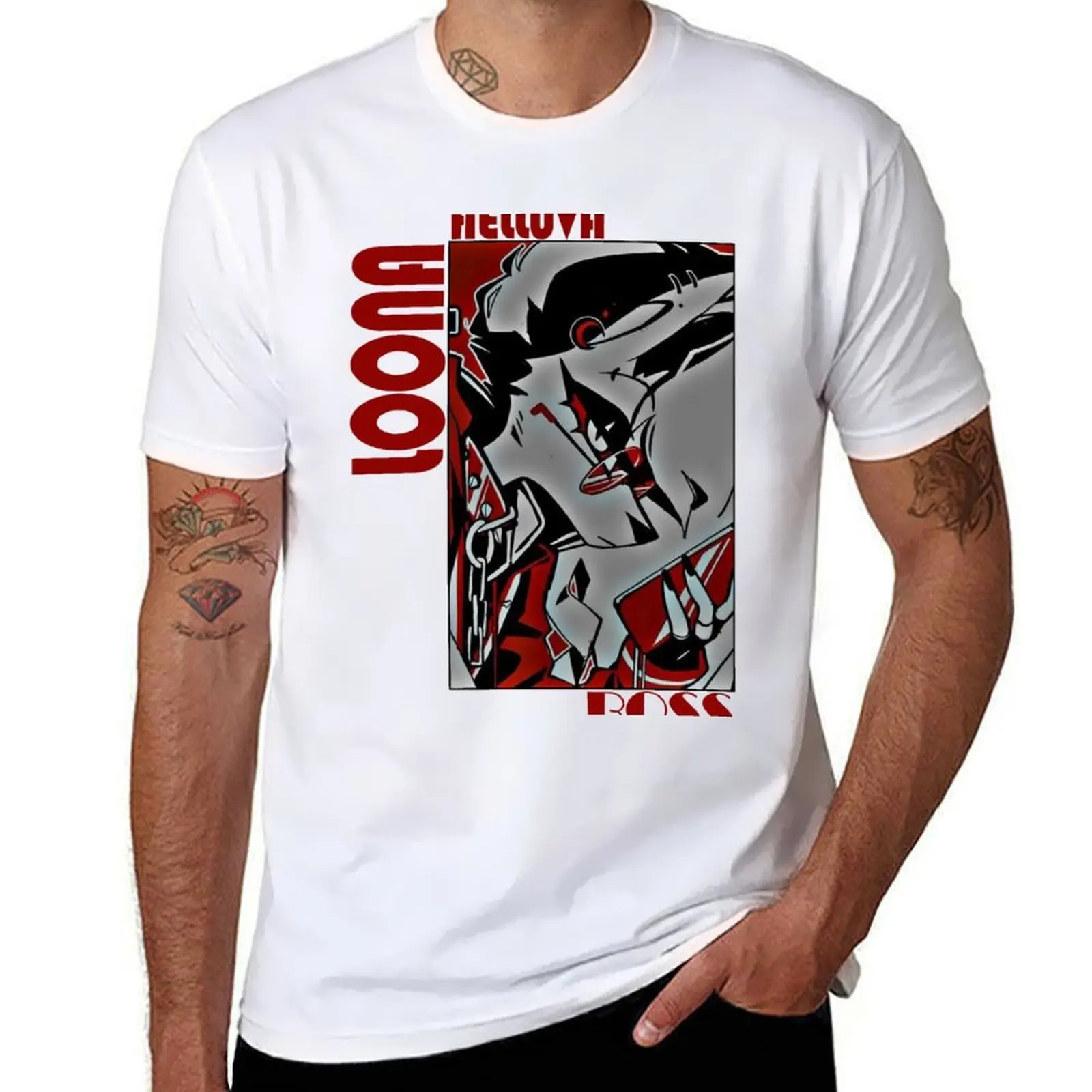 

Helluva Boss Loona T-Shirt anime tshirt t shirts designer T-Shirt