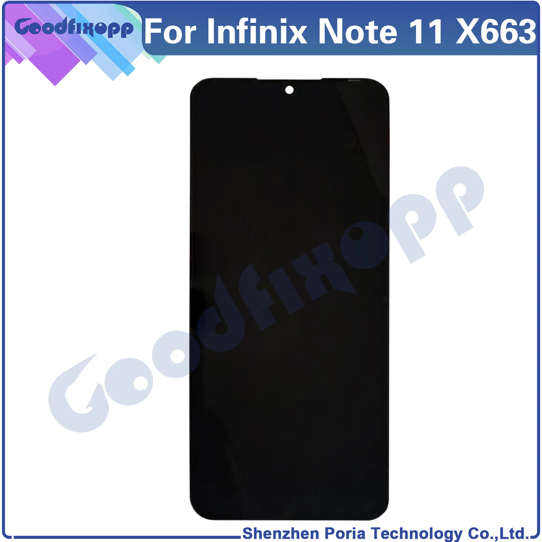 For Infinix Note 11 X663 Note11 LCD Display Touch Screen Digitizer Assembly Repair Parts Replacement