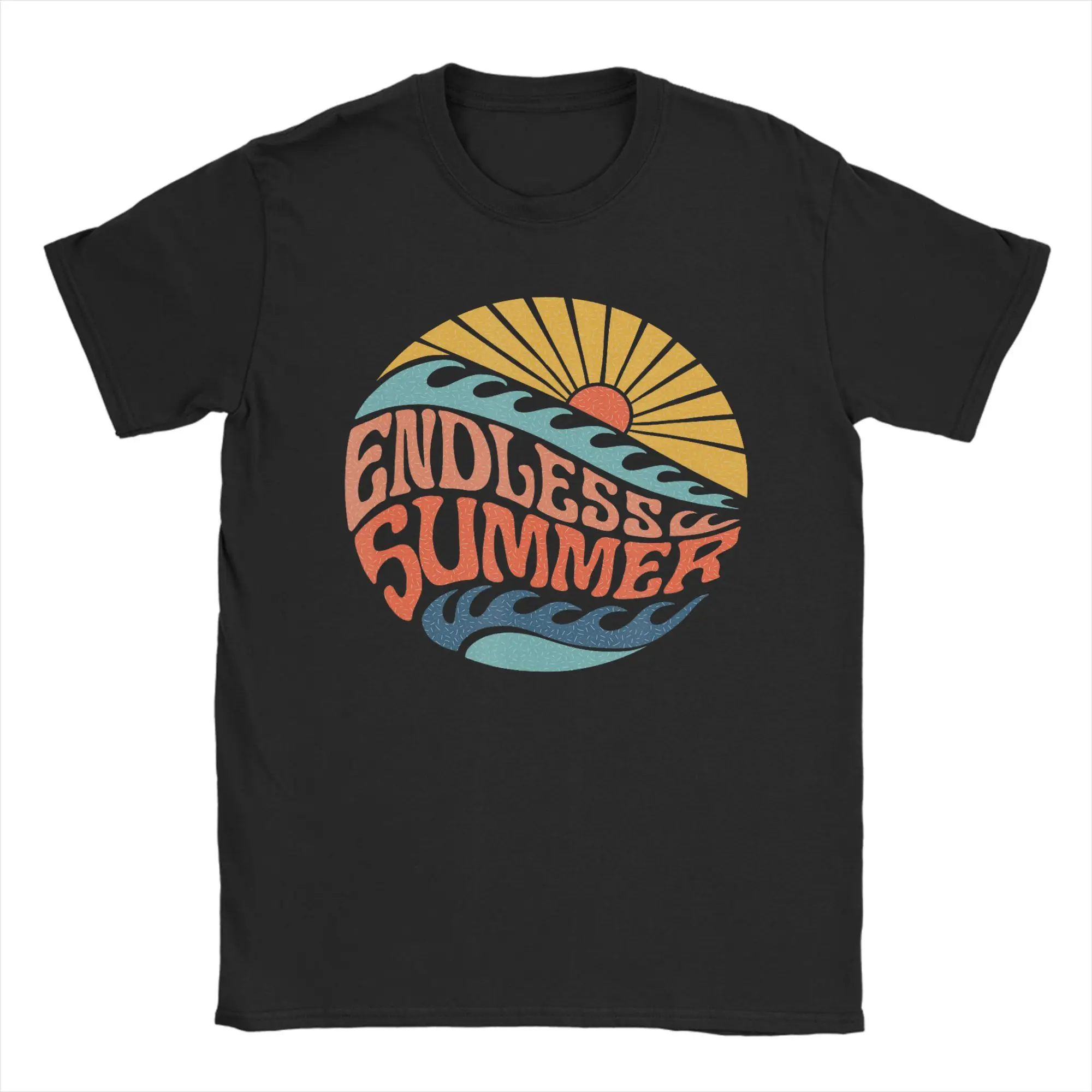 The Endless Summer 1966 Classic Surf Movie 60s T Shirt Men Cotton Funny T-Shirts O Neck  Tees Short Sleeve Clothing Gift