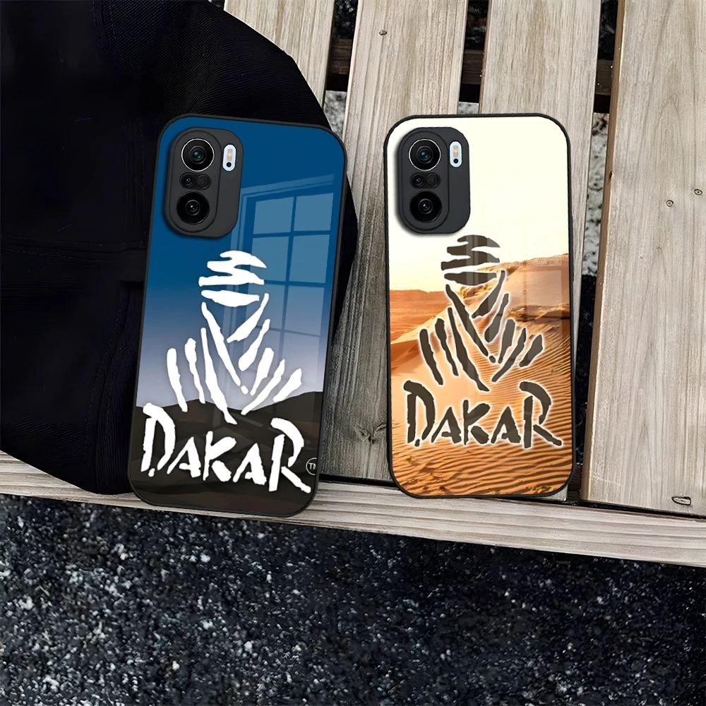 Dakar rally logo Phone Case for Redmi 12c 13c 12 13 Note 13 Pro Plus 11 12 Pro 10 11s 12s Tempered Glass Cover