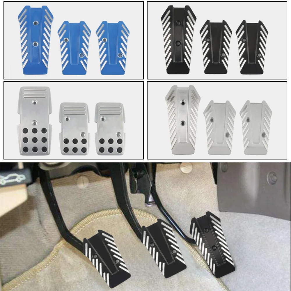 

universal For NEW Style Car Clutch Brake Foot Pedals Cover Treadle Non-Slip Pedal Pads For Manual Vehicle