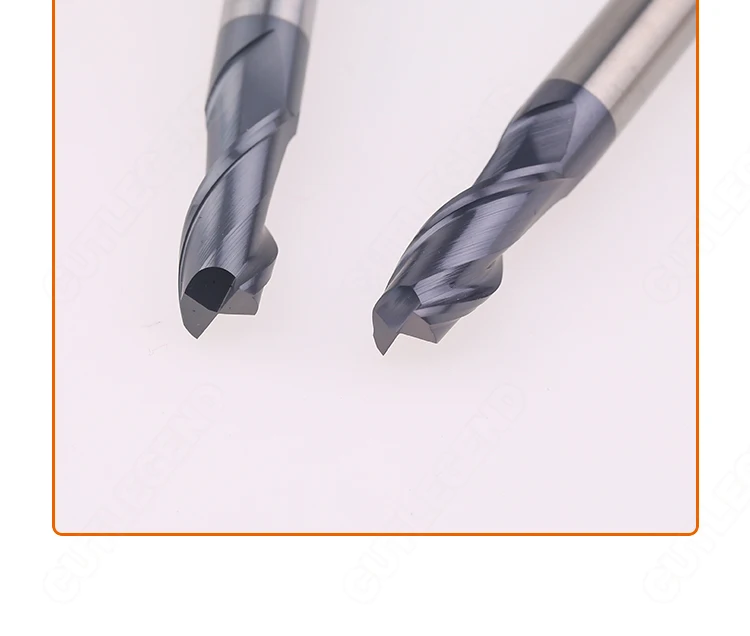 CUTLEGEND HRC50 Hartmetall-Schaftfräser CNC 2-Schneiden 4-Schneiden Hartmetall-Fräswerkzeuge 1mm 2mm 3mm 4mm 6mm 8mm 10mm 12mm für Stahl – Detail 10