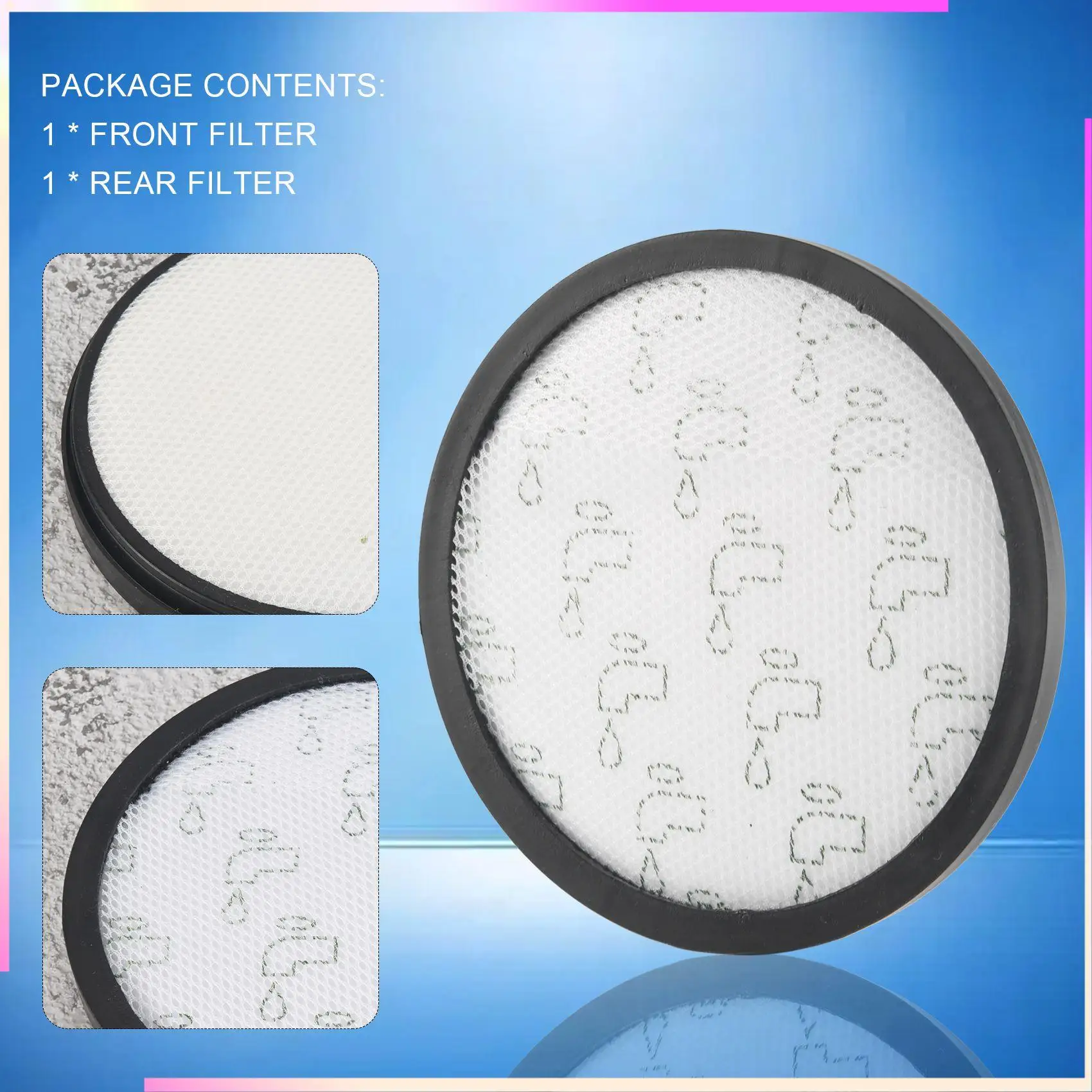 

B51C Filter Kit For Rowenta HEPA Tefal X-Trem Tw7647ea RO7623 RO7634 Ro7691ea Vacuum Cleaner Parts Kit Compact Accessories