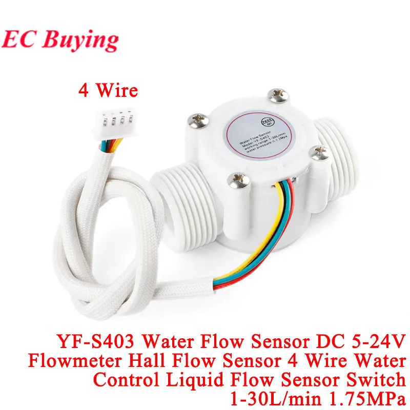 NPT1/2 or G1/2 Hall Turbine Elstahl Wasserdurchflusssensor Messgerät 1~30L/min 1420 NPT1/2 or G1/2 Hall Turbine Elstahl Wasserdurchflusssensor Messgerät 1~30L/min 1420