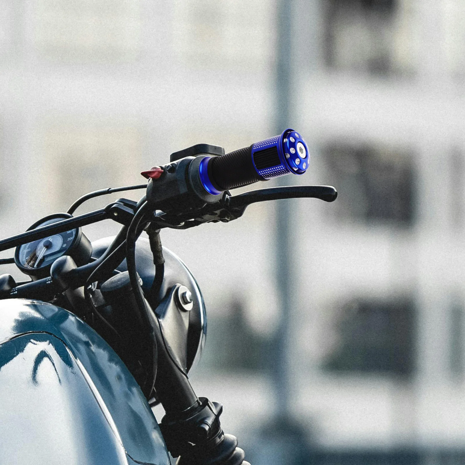 

2Pcs Motorcycle Handlebar Grip Fuel Durable Comfortable Non-Slip Grip Replacement Motorcycle Accessories Handlebar Grips