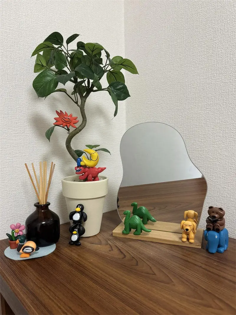 New Products In Stock Dinosaur Flowers Penguin Elephant Doll Blind Box Handmade Toy Desktop Ornament Holiday Surprise Gift view 4