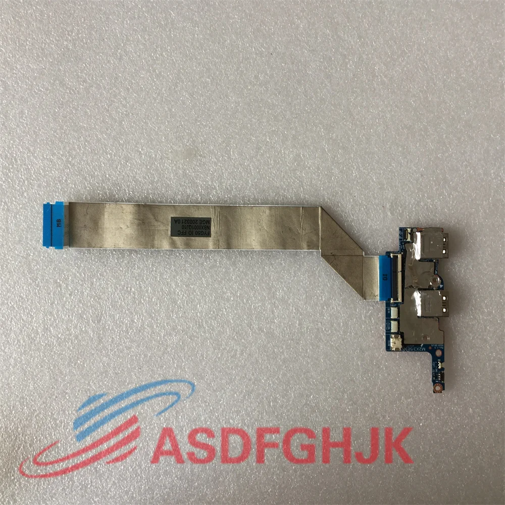 For Lenovo Yoga C740-15IML 81TD FYG50 NS-C437 USB IO Board Laptop 5C50S24992 with cable smallboard test OK