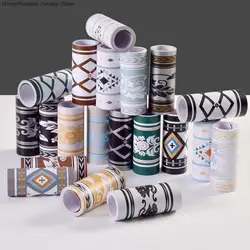 10M PVC Waterproof Waist Line Self Adhesive Skirting Waist Line Wallpaper Living Room Decor Vinyl Wall Border Wall Stickers