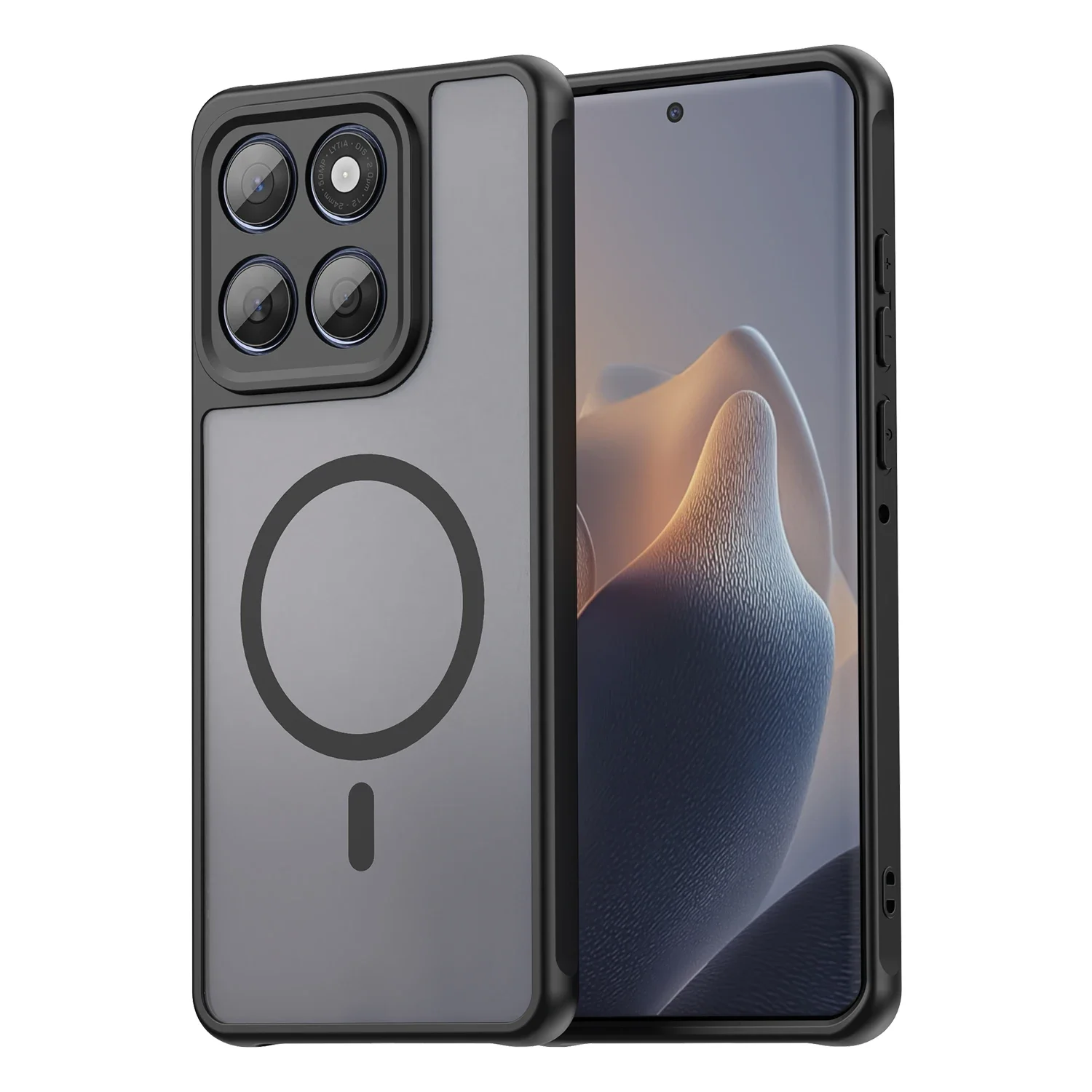 Горячий чехол для Motorola Edge 60 Fusion Magsafe, чехол для Moto Edge 60 Pro, матовый прозрачный магнитный противоударный чехол с беспроводной зарядкой