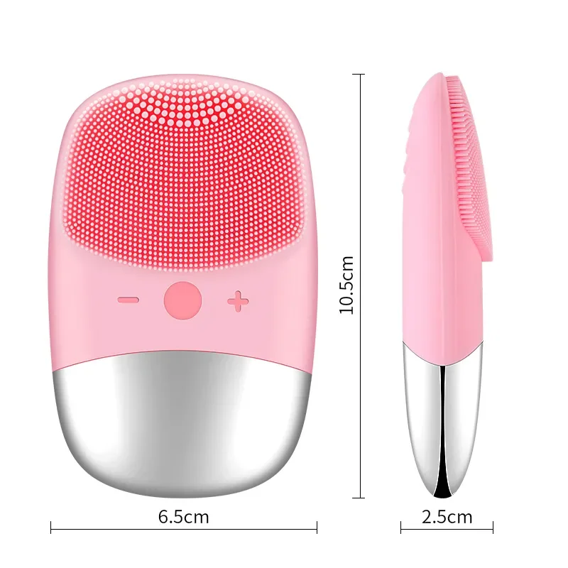 Brosse électrique sonique pour le nettoyage du visage, épurateur de peau, masseur de peau, outils de soins de la peau