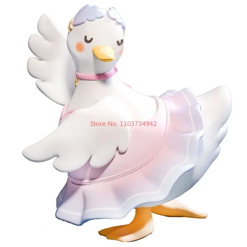 Genuine Dake Duck Dream Island Wonderful Journey Series Cute Confirm Style Animal Anime Figure Decoration Cartoon Toy