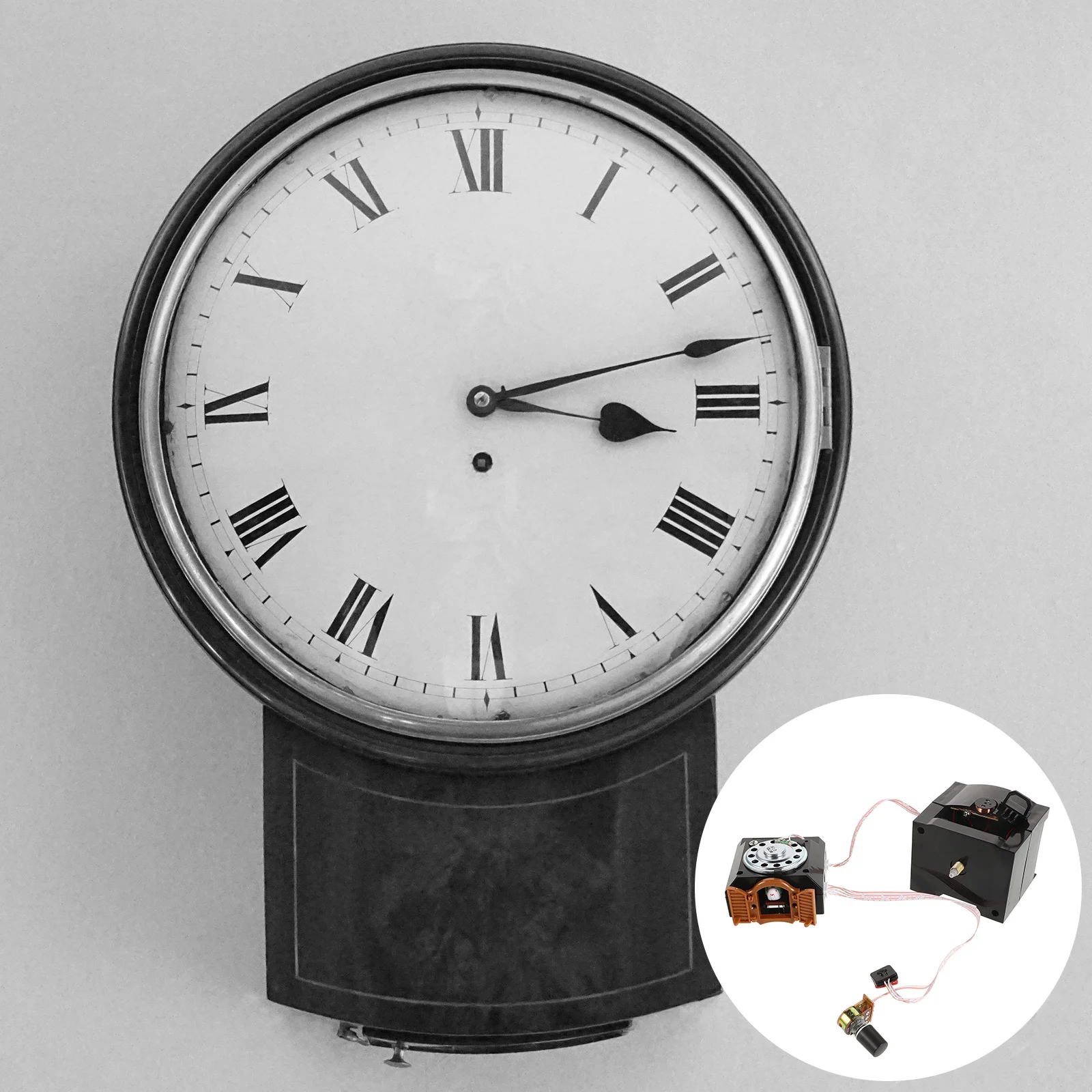 Cuckoo Wall Clock Clocks Retro Alarm Replacement Mechanism Quartz The Bird Black