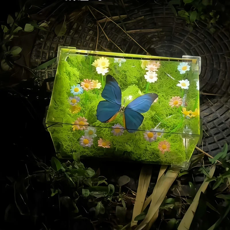 Regalo di Natale Mago di Oz Primavera Farfalla Cubo magico Luce notturna Fai da te Regalo di compleanno creativo fatto a mano per la fidanzata