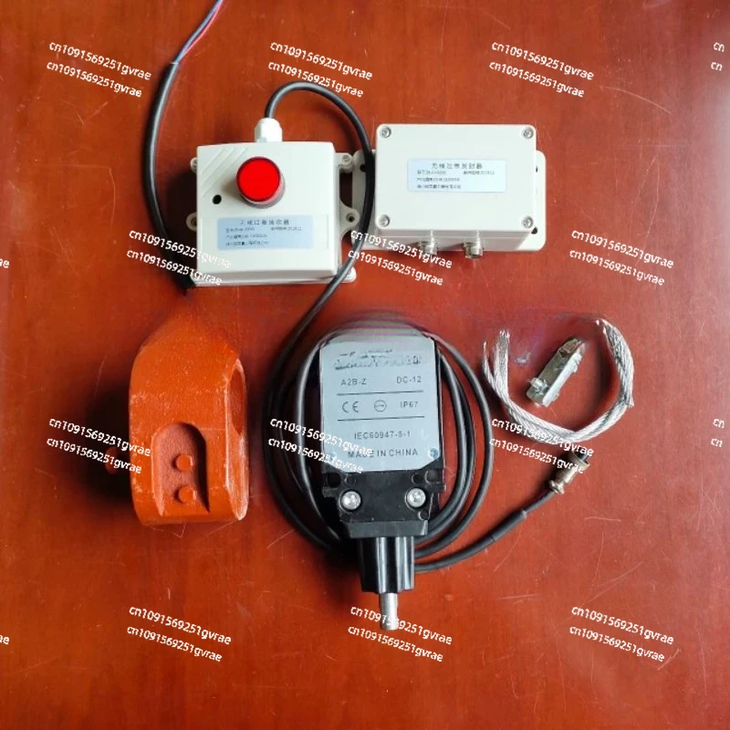 Crane wireless height limiter anti-roll alarm switch