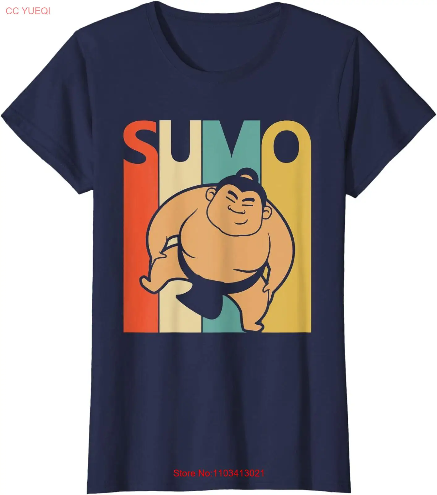 Винтажная женская футболка с круглым вырезом для борьбы в японской культуре, спортивный подарок