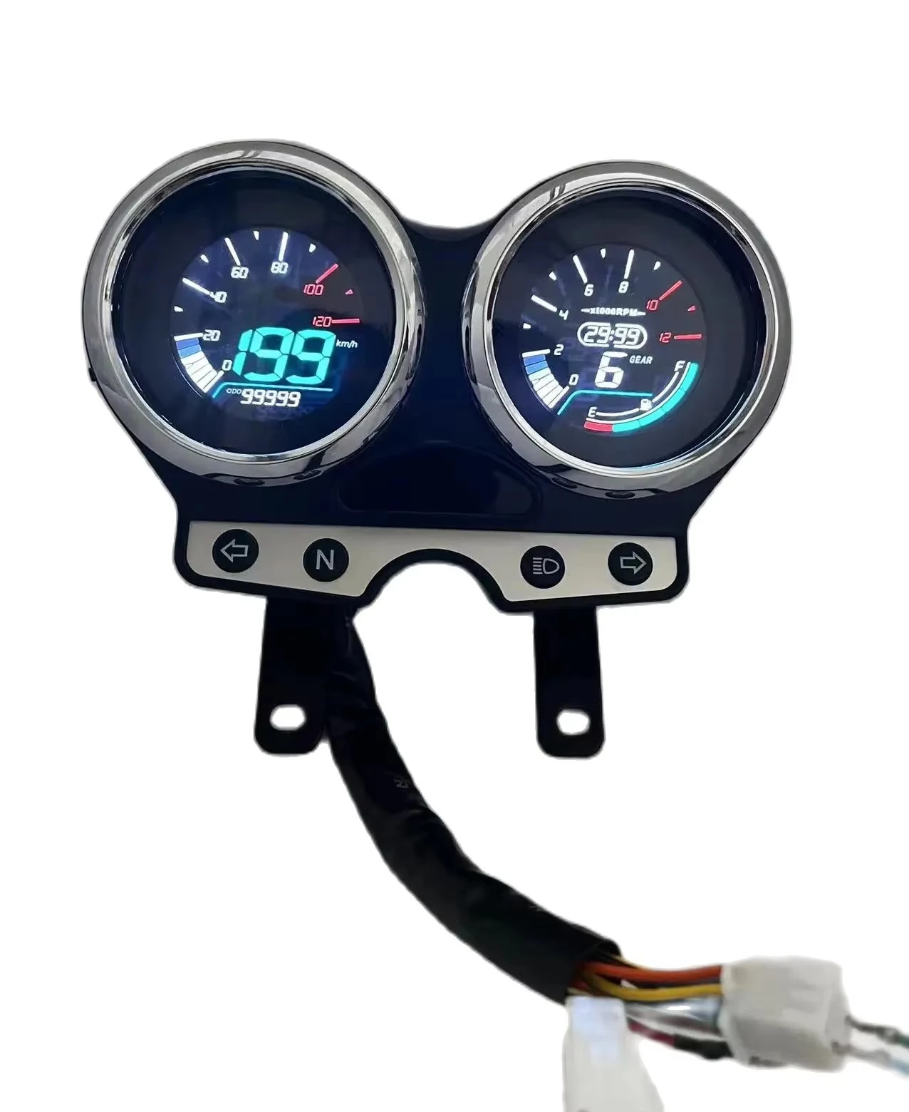 For Suzuki Yes 125 GT125 EN125 EN150 EN 125 150 LED Speedometer Assembly