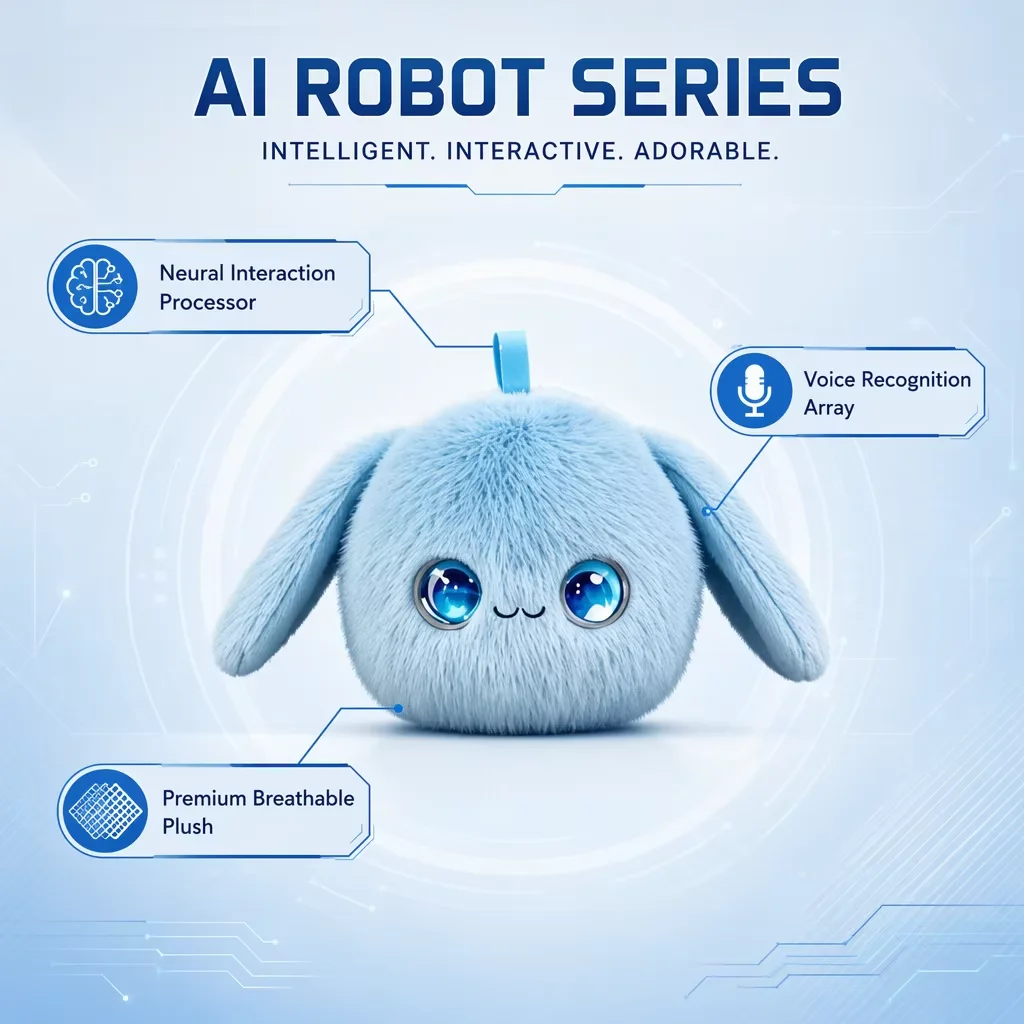 かわいいぬいぐるみai感情知能ロボット、スマート音声認識チャットボット、電子ペット、インタラクティブなぬいぐるみ、動くledアイ、おもちゃ、ギフト。