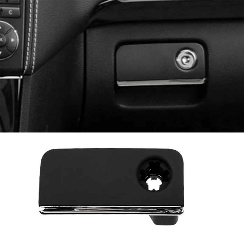 

A77T-Car Glove Box Handle Lid For Mercedes Benz ML GL CLASS W164 2007-2011 Toolbox Switch Buckle Handle Parts Black