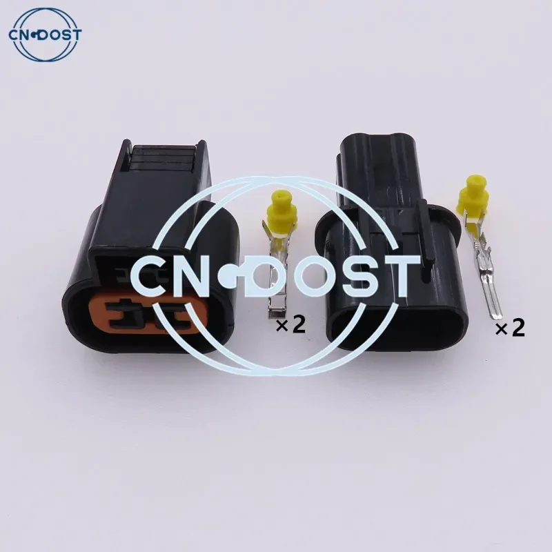 1 Set 2 Pin PB625-02027 Auto ABS Sensor Fog Lamp Connector AC Assembly Car Wire Cable Socke For Mitsubishi Souast