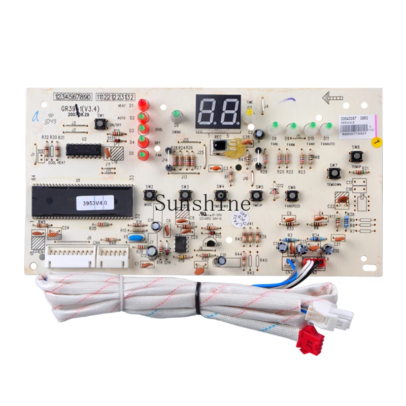 

Applicable to air conditioner 2P cabinet, control board 3951 30543056 display board 3953 30543057