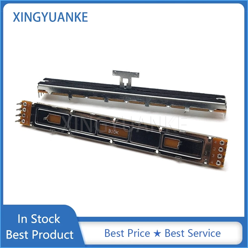 1PCS 128mm Foe Behringer X32 Mixer B10K Double Mixer Potentiometer 12.8CM 8Pins 13MMT Sliding Potentiometer T Handle