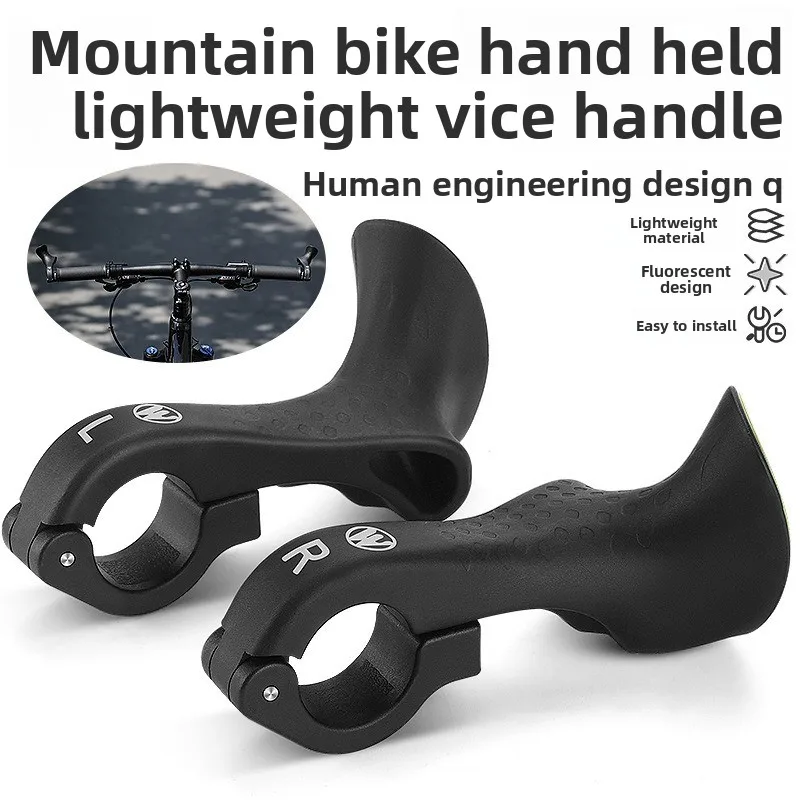 

Bicycle Vice Grips Mountain Bike Fluorescent Hand Grips Ox Horn Vice Grips Goat Horn Grips Cycling Equipment