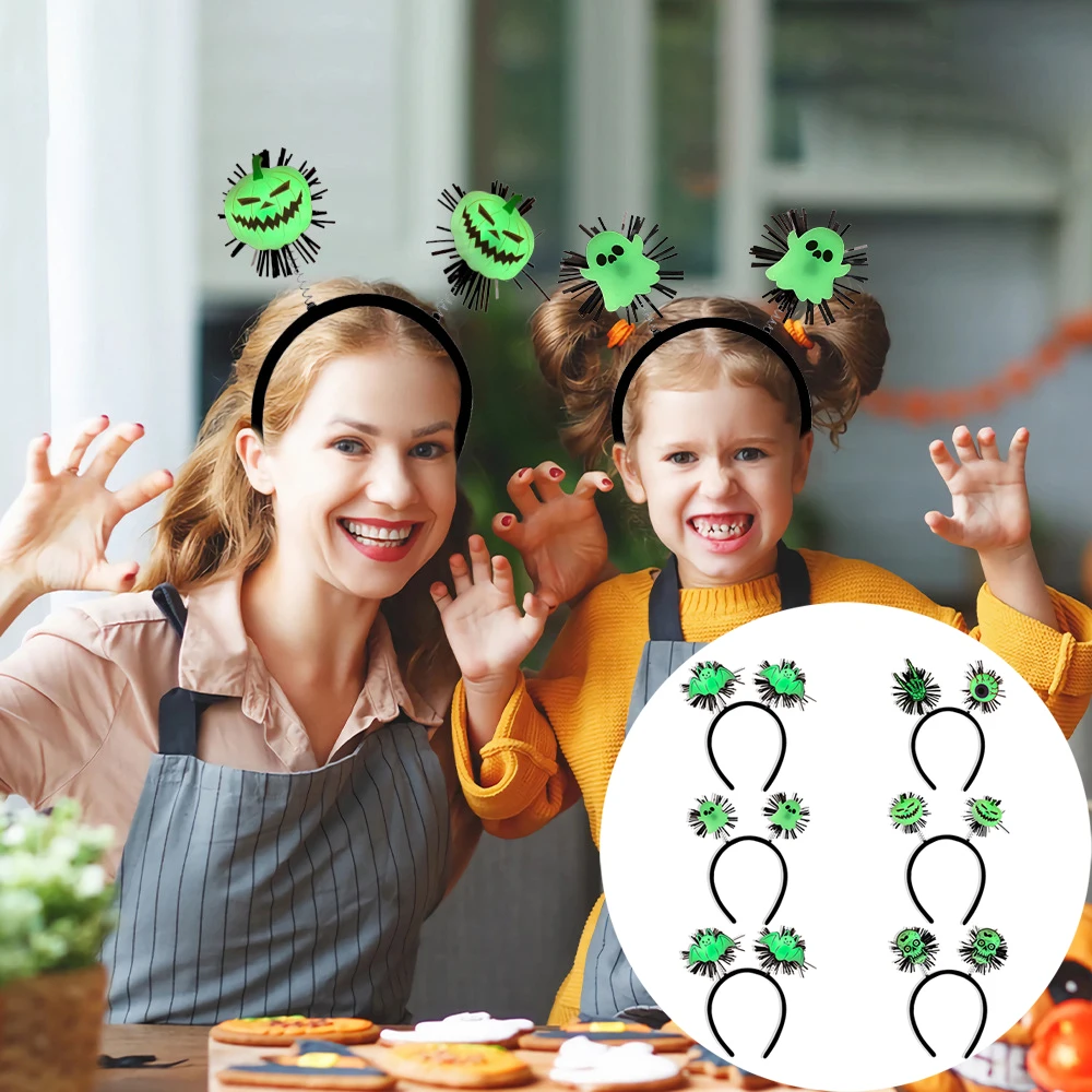 Светящиеся повязки на голову для Хэллоуина — дизайн летучей мыши с черепом для всех возрастов |   Идеально подходит для вечеринок на фестиваль призраков и жуткого праздничного декора