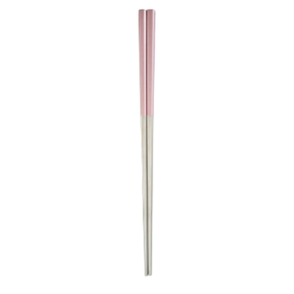 

1pcs Stainless Steel Chopsticks Reusable Anti-slip Dishwasher Safe Cooking Perfect for Sushi Noodles Rice Family