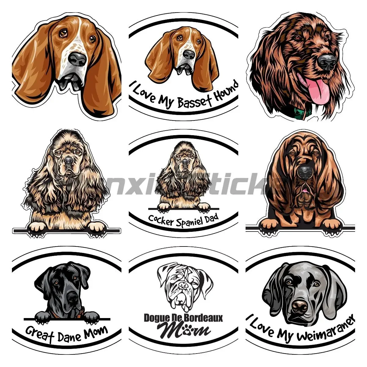 

Springer Spaniel Vinyl Decal - Spaniel Dog Bumper Sticker - for Laptops Tumblers Windows Cars Trucks Walls