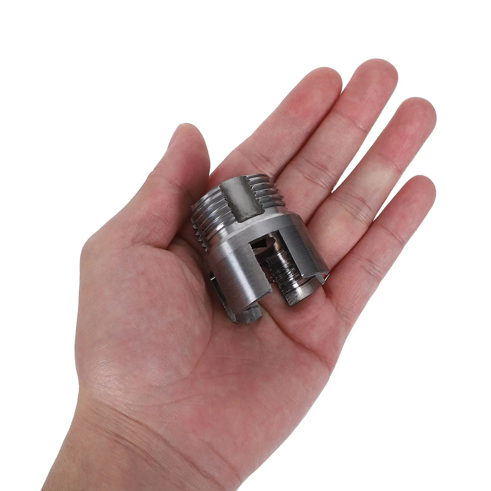 3Pcs Pipe Threader Tool Kit Electric Drill Compatible Internal External Thread Cutting Set PVC Plastic Metal Pipe Threader