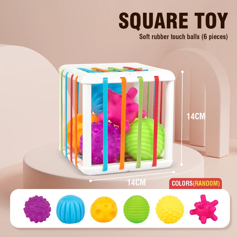 Baby Toys 1 to 2 Years months Sensory Development Learning Educational Toys Montessori Blocks Stacking Sorting Game For Babies