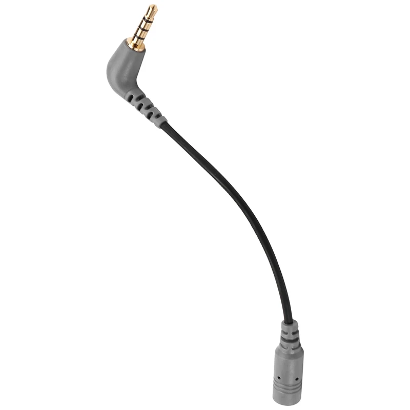 Переходник для микрофона RISE-Professional 3,5 мм TRRS к TRS, сменный кабель для микрофона