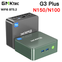 GMKtec G3 Plus Twin Lake N150 MINI PC G3 N100 Windows 11 Pro DDR4 16GB 512GB NVMe SSD WIFI6 BT5.2 Desktop Gamer Computer