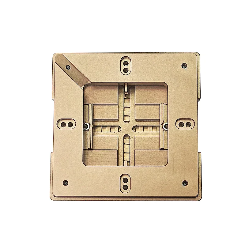 80mm 90mm Universal Aluminum BGA Reballing Station Magnet Auto Adjust BGA Stencil Holder Support Fixture Retangle Chips