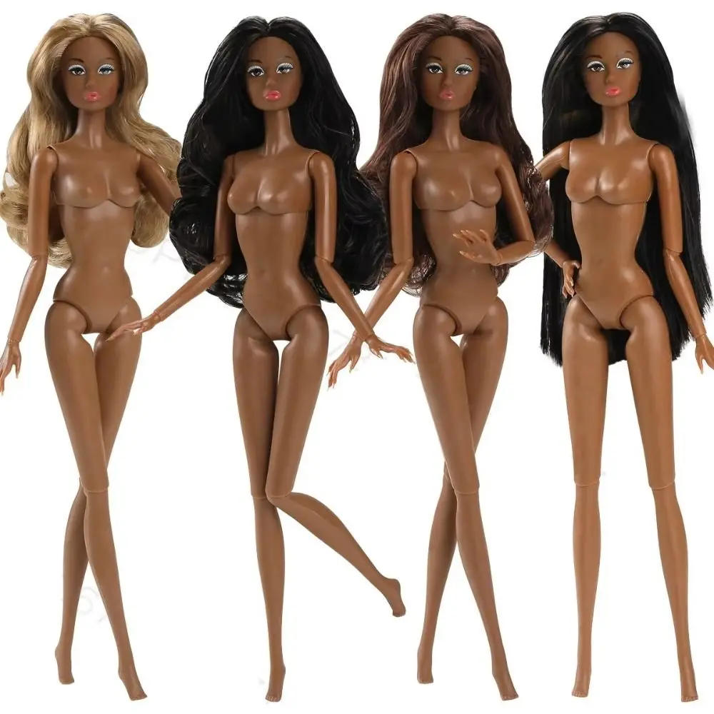 

Игрушка для девочек, европейская супермодель, кукла телесного цвета, темная кожа, платье 1/6, модель куклы, вьющиеся волосы, подвижная фигурка, игрушки для тела «сделай сам»