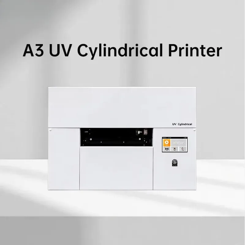 Bottle UV Printer Perfume Bottle UV Printer Rotation UV Printing Machine for Cylindrical Bottles