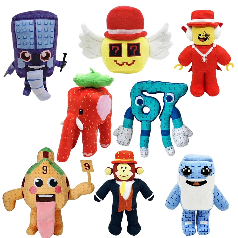 لعبة سرقة جديدة لعبة Brainrot من القطيفة المضحكة رقم. 9 رقم. 67 لعبة دمية محشوة رقم 9 من القطيفة على البصق اللسان هدية ناعمة