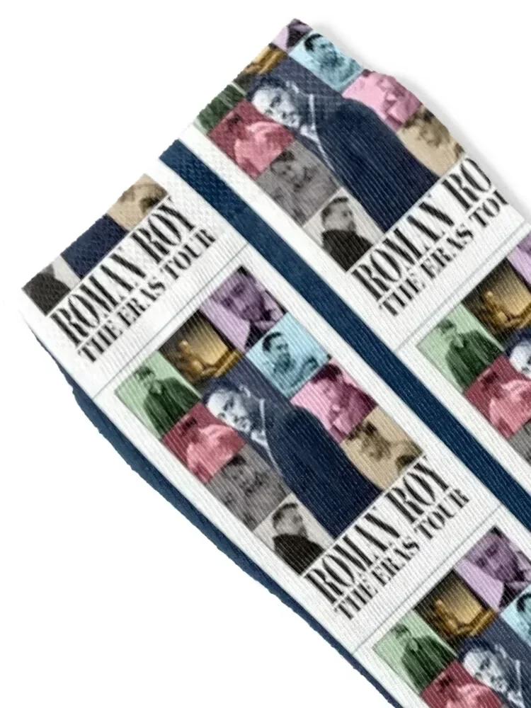 Roman Socks happy cartoon christmass gift fashionable Socks Men Women's