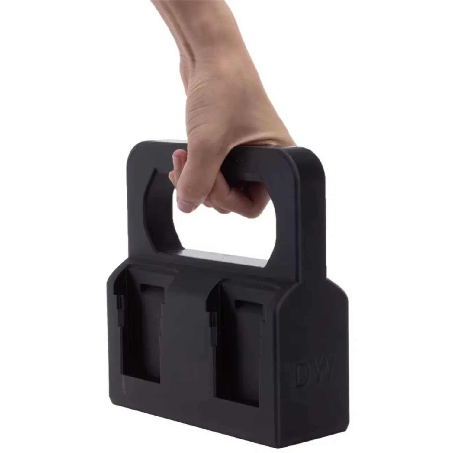 

4X Battery Organizer for DeWalt Li-ion Battery Series Portable Hand-held Storage Box Power Tool Accessories(NO Battery)