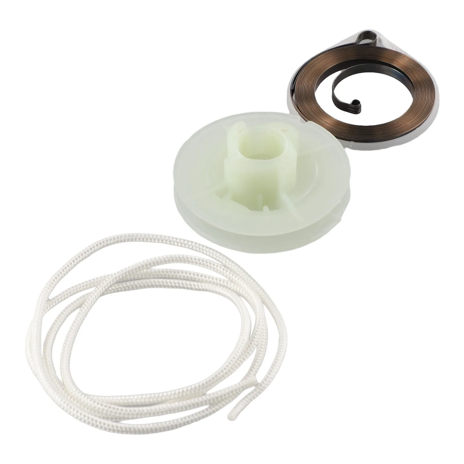 Pull Rope and Starter Spring Set for Chinese Chainsaw 4500 5200 45cc 52cc Replacement for Recoil Starter Assembly