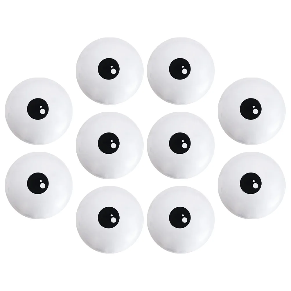 

10pcs Eyeball Balloons Inflatable Large Round Scary Halloween Party Decorations Latex Balloons For Birthday Carnival Balloon