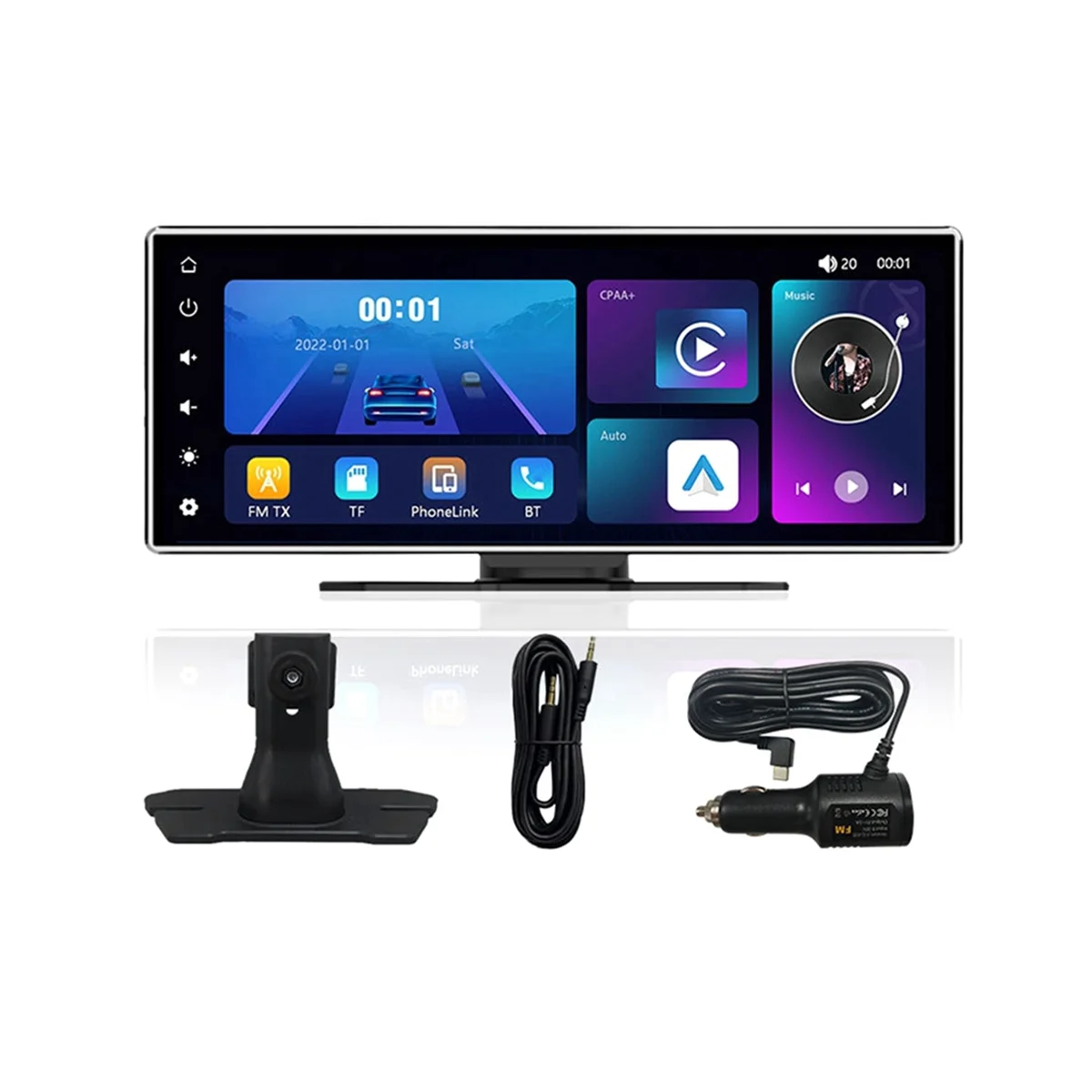 

Wireless Auto Car WiFi GPS Navigation Rear Camera Video Recorder