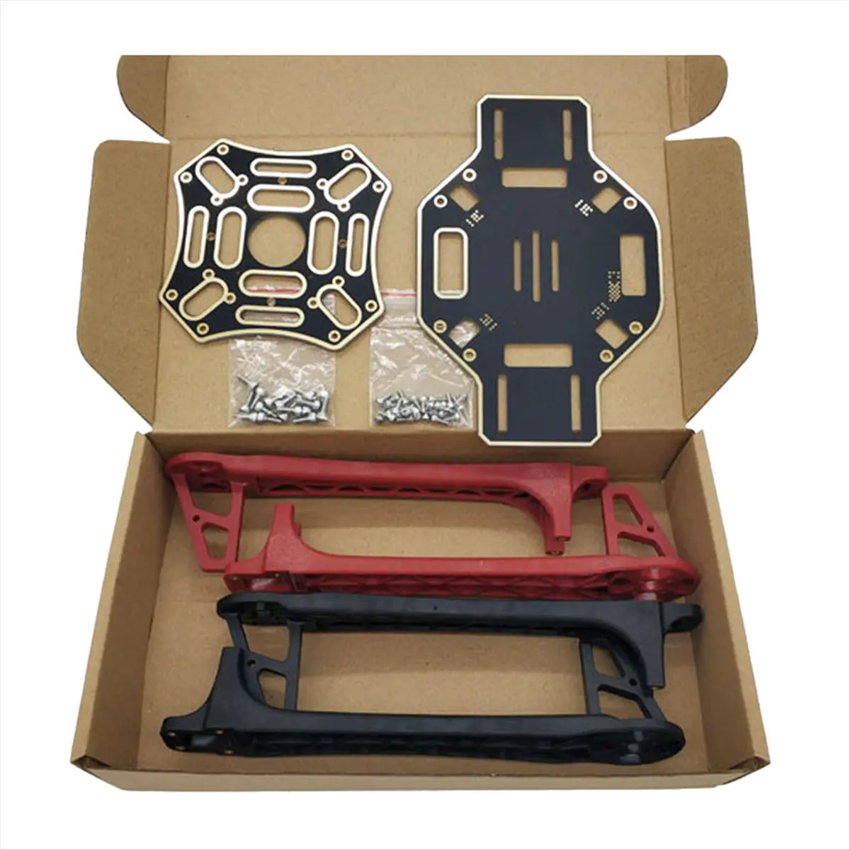 【CYBER Saturday】F450 Drone Frame Kit 4- Airframe Quadcopter Frame Wheel with Landing Skid Gear for RC Multicopter A