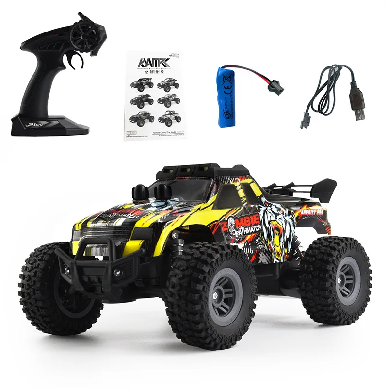 Rc Car Toys 1:18 Remote Control Model Off-road Electric Cars Vehicles For Adults Multi -terrain Collect Trucks Children Toy Gift