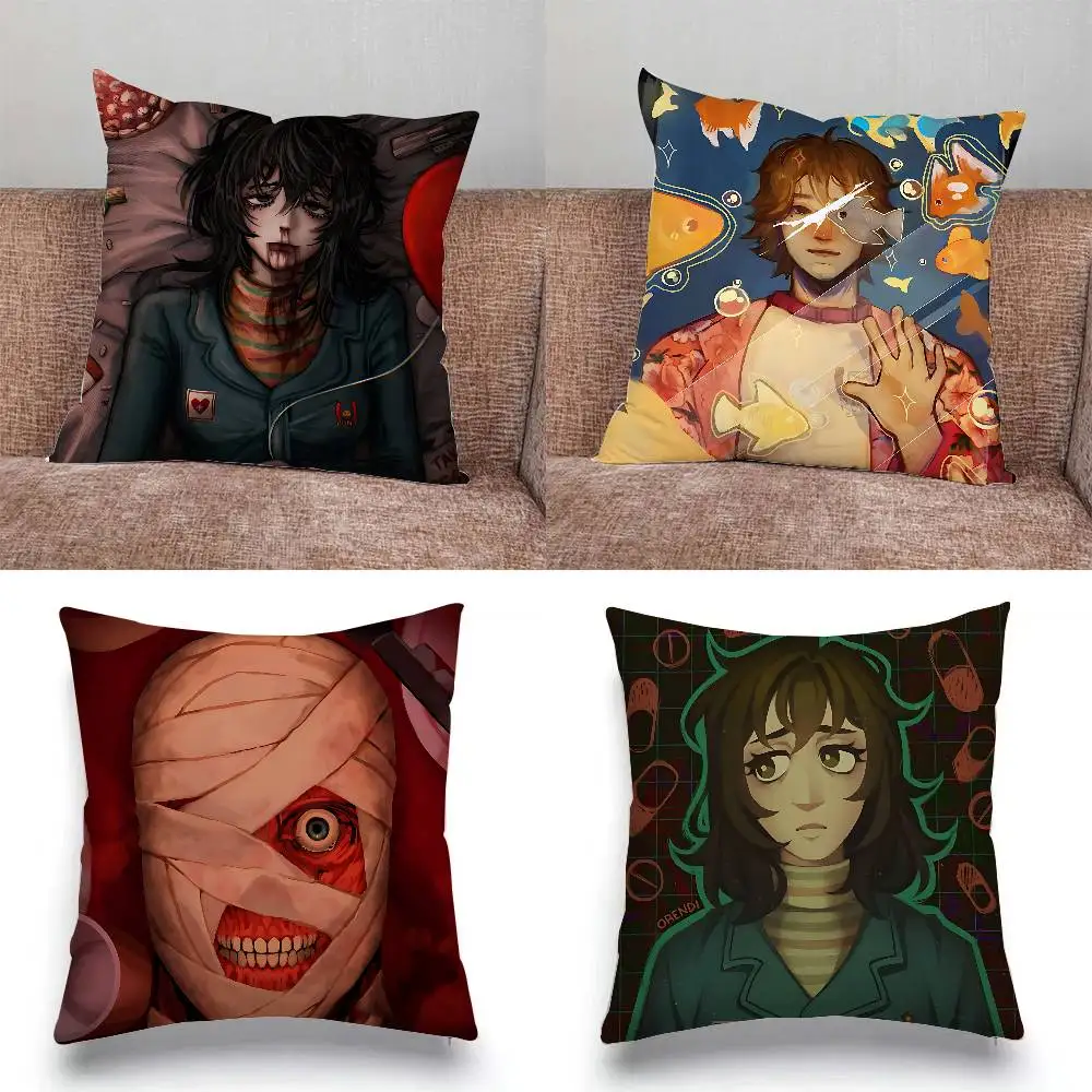 

Game S-Mouthwashing-H Pillow Case Throw Pillow Cover Nordic Vintage Style Cushion Covers Home Living Room Sofa Couch Seat Decor