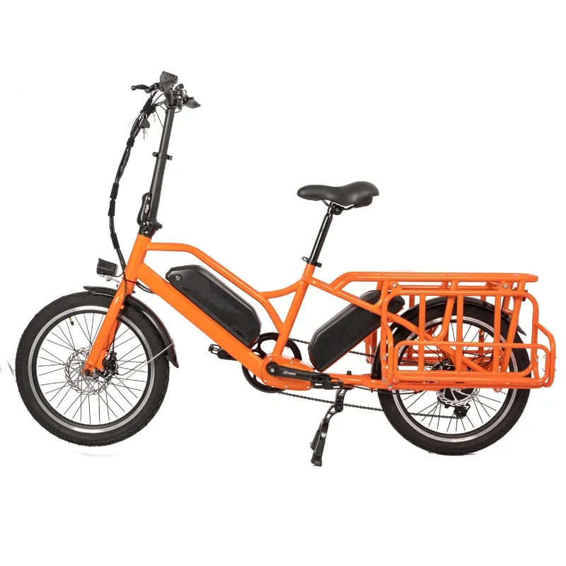 Wholesale Cheap Steel Alloy Frame Electric Bike 250W 350W 500W Dual Battery Long Range Delivery 2 Wheels E-bike